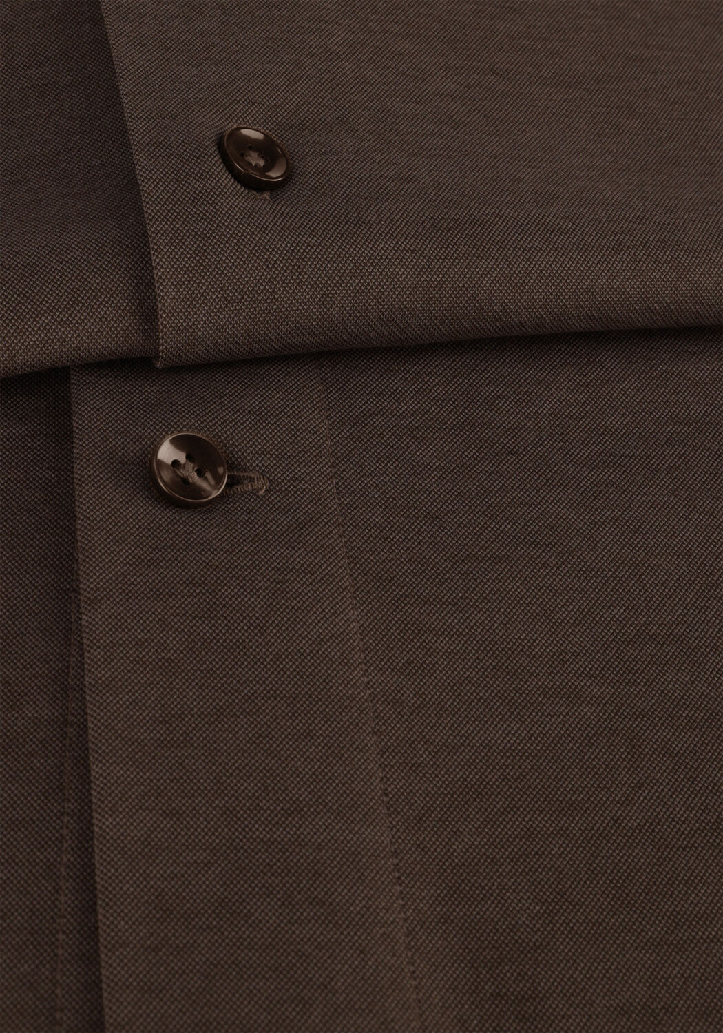 PROFUOMO Chemise classique SHIRT X-CUTAWAY SC SF en marron - large