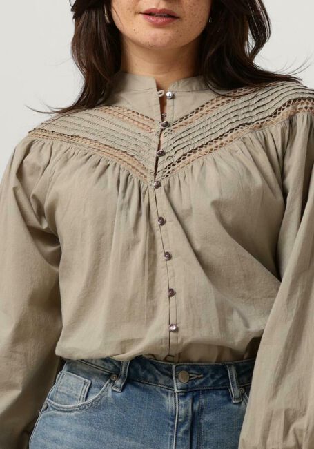CIRCLE OF TRUST TRIXIE BLOUSE Blouses en argent - large