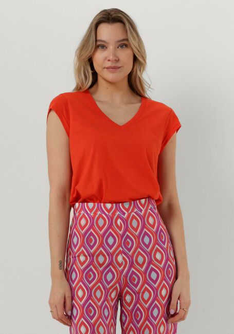 CC HEART T-shirt BASIC V-NECK T-SHIRT en rouge - large