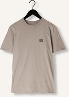 Beige CALVIN KLEIN T-shirt WOVEN LABEL REGULAR TEE Beige CALVIN KLEIN T-shirt WOVEN LABEL REGULAR TEE - medium