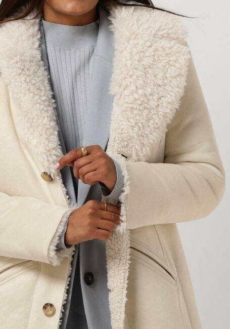 BEAUMONT Manteau Teddy JAN &Eacute;cru - large