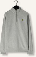 Lichtgrijze LYLE & SCOTT Trui QUARTER ZIP PULLOVER Lichtgrijze LYLE & SCOTT Trui QUARTER ZIP PULLOVER - medium