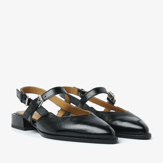 VIA VAI JAZZ VALERIE Slingbacks en noir - large