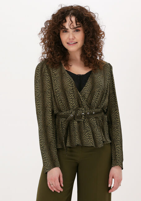 Groene NOTES DU NORD  BERRY BLOUSE - large
