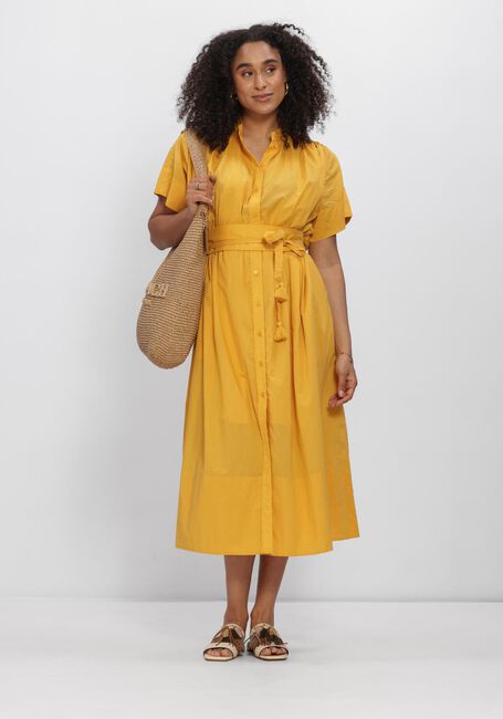 Gele VANESSA BRUNO Midi jurk CIAO - large
