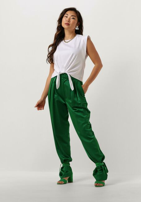 SCOTCH & SODA Haut SLEEVELESS KNOTTED T-SHIRT en blanc - large