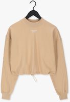 Zand CALVIN KLEIN Sweater STACKED LOGO MOCKNECK SWEATSHIRT