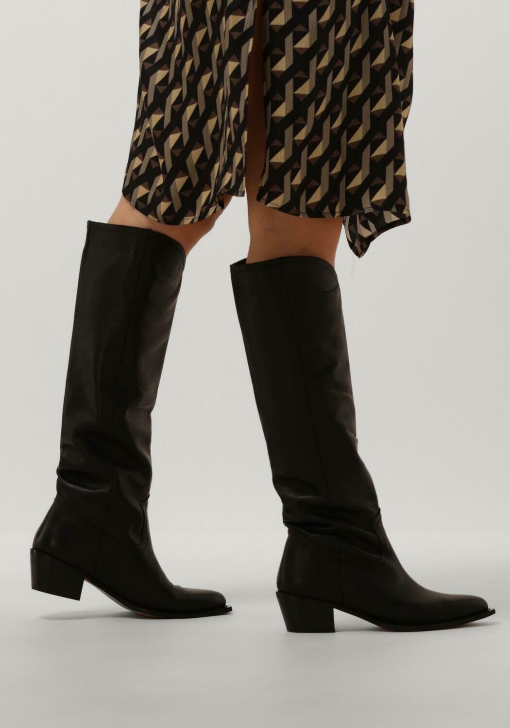 Zwarte ANOTHER LABEL  GIOIA COWBOY BOOT - large