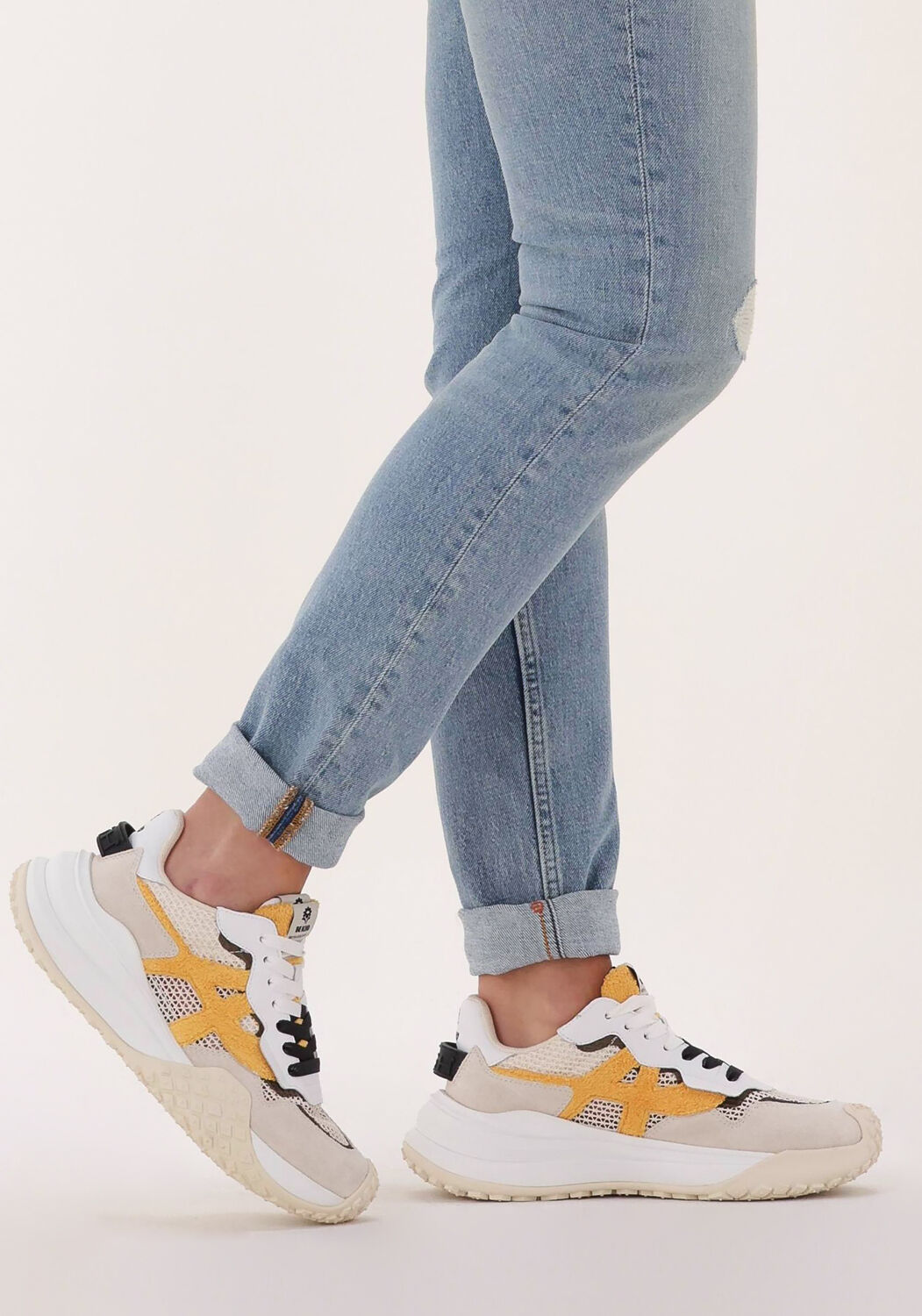 ASH JOKERBEKIN Baskets basses en beige - large