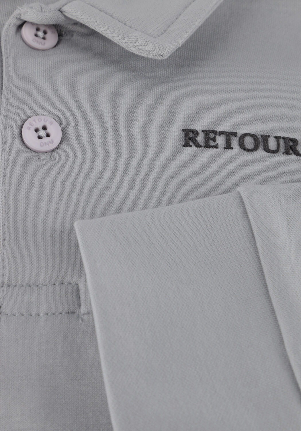 Grijze RETOUR T-shirt RICO - large