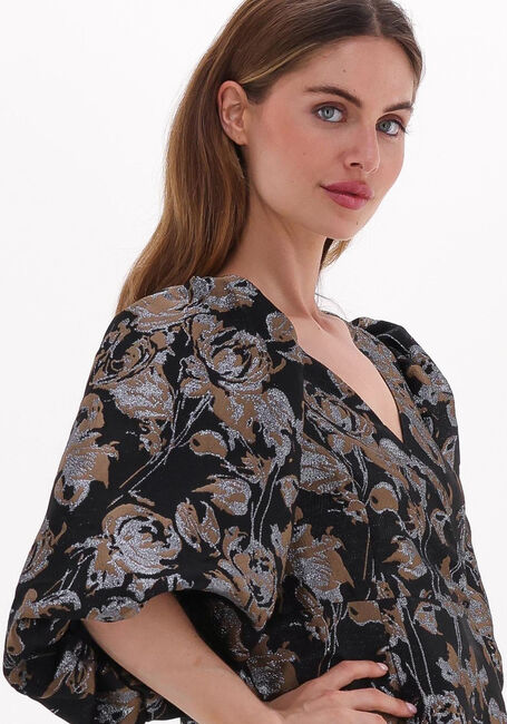 CO'COUTURE Mini robe STELLA JACQUARD V-DRESS en noir - large