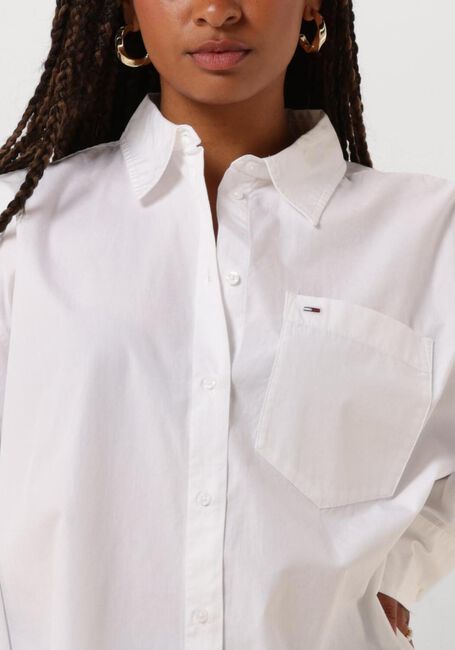 TOMMY JEANS TJW RLX ESSENTIAL SH Blouses en blanc - large