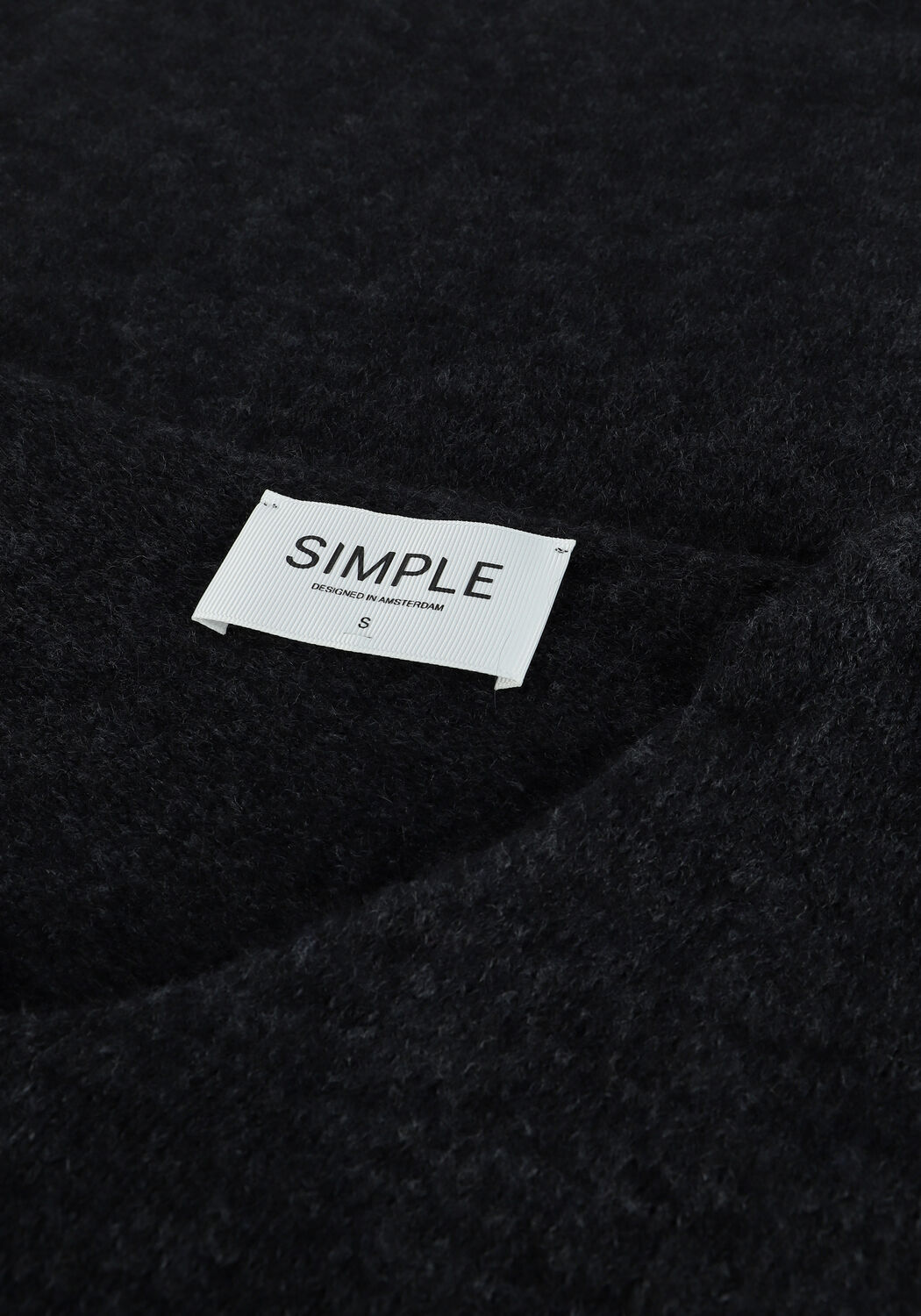 Grijze SIMPLE Midi jurk JESS - large