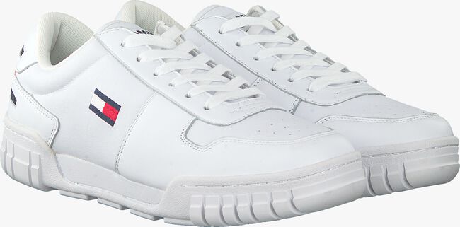 Witte TOMMY HILFIGER Lage sneakers ESSENTIAL RETRO - large