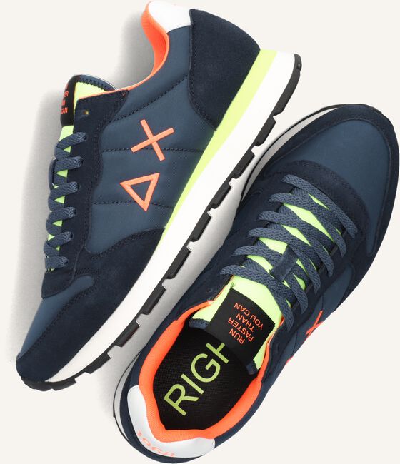 Blauwe SUN68 Sneakers TOM FLUO Blauwe SUN68 Sneakers TOM FLUO - large