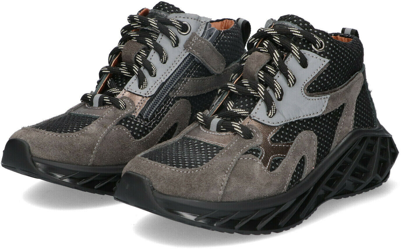 Grijze BRAQEEZ Hoge sneaker ANDRE AMSTERDAM - large