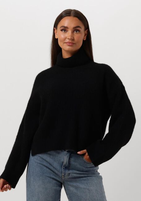 GESTUZ Col roulé ALPHAGZ ROLLNECK en noir - large