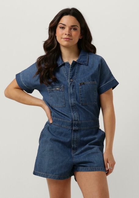 Blauwe LEE  SHORT UNIONALL OWN EVERYTHING - large