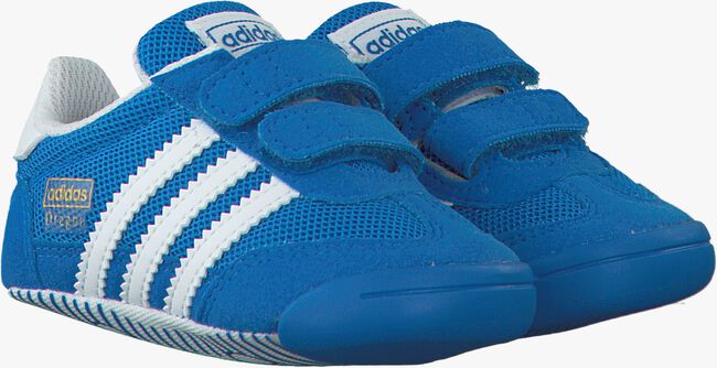 Blauwe ADIDAS Lage sneakers DRAGON KIDS - large