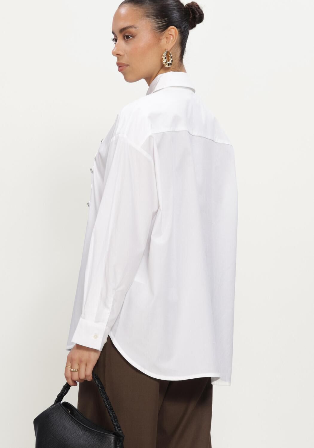 Witte CO'COUTURE  VIANNECC OFFICER SHIRT - large