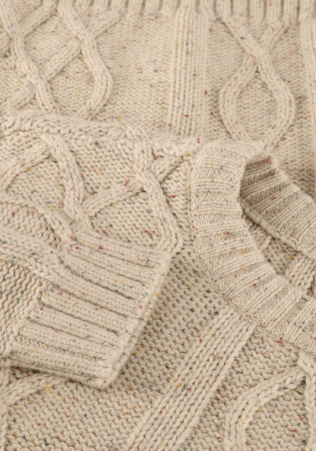 DAILY7 Pull KNITTED SWEATER CABLE Crème - large