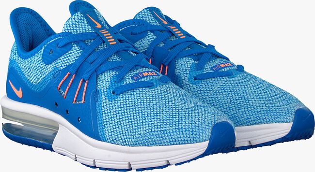 Blauwe NIKE Lage sneakers AIR MAX SEQUENT 3 KIDS - large