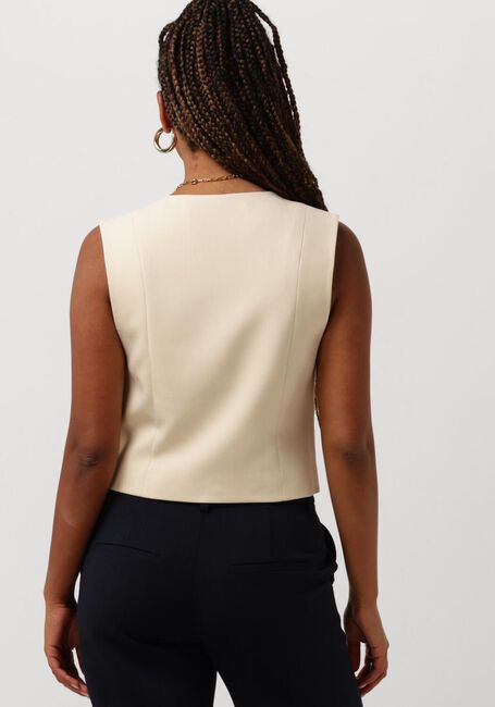 Beige SELECTED FEMME Gilet SLFRITA VEST BIRCH - large