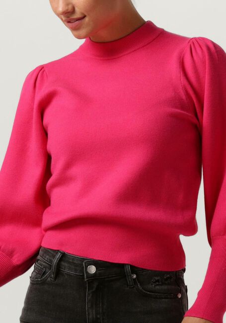 JANICE Pull TRUI GEBREID POF MOUW JAY Fuchsia - large