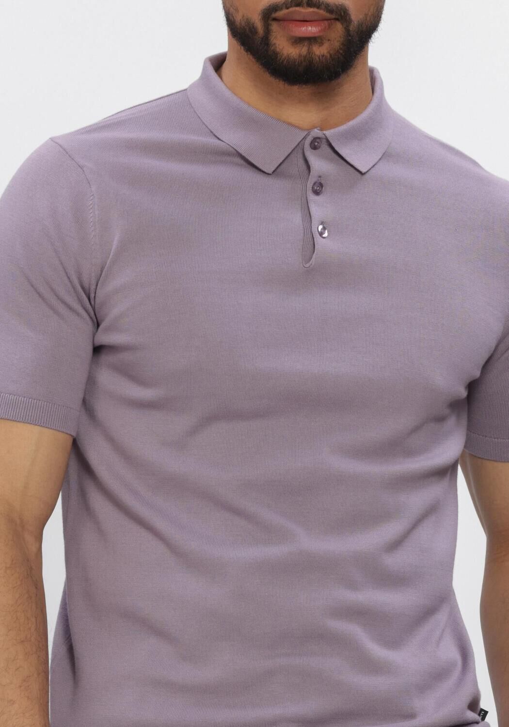 SAINT STEVE Polo CHRIS en violet - large