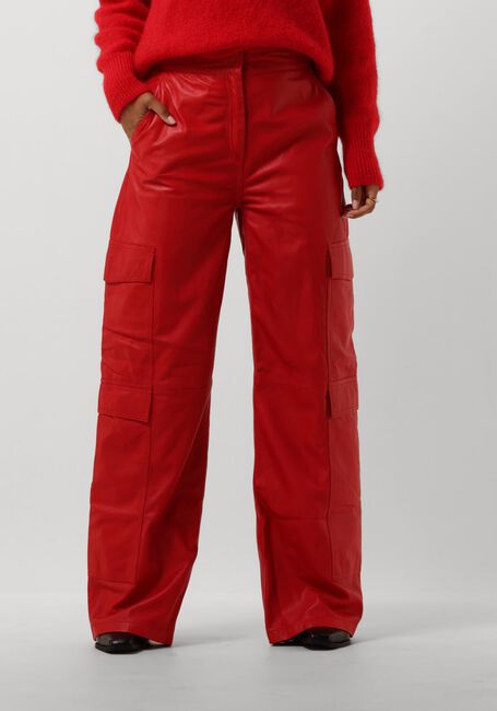 IBANA Pantalon cargo PEM en rouge - large