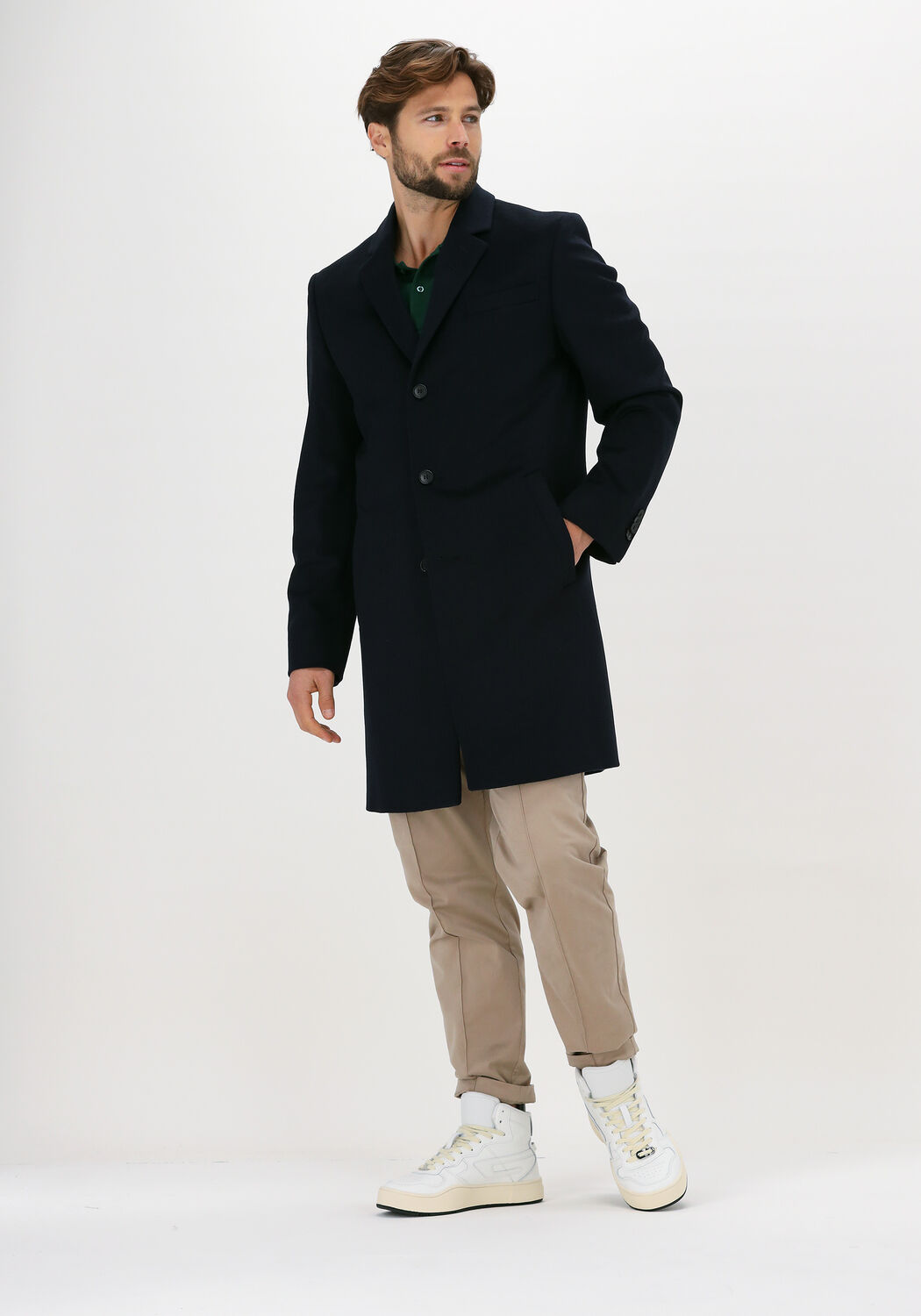 TIGER OF SWEDEN Manteau CEMPSEY Bleu fonce Omoda