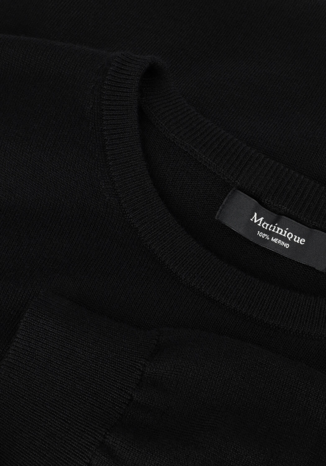 Zwarte MATINIQUE Trui MARGRATE - large