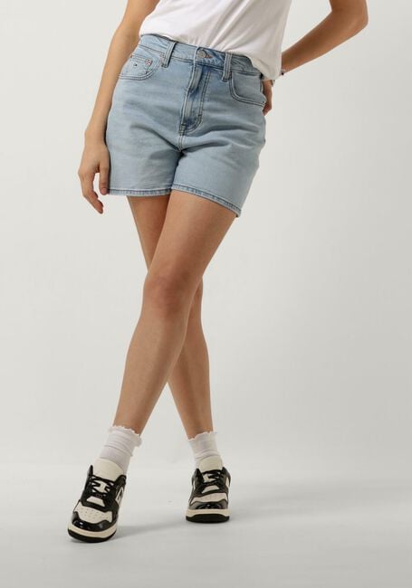 TOMMY JEANS Pantalon courts MOM UH SHORT BH0113 en bleu - large