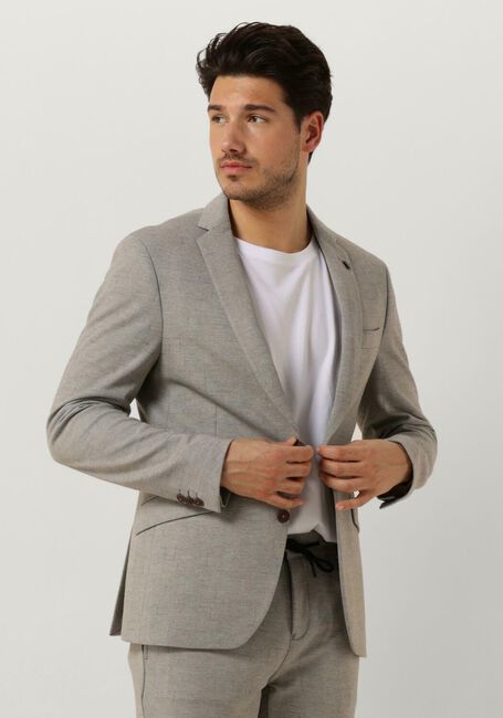 VANGUARD BLAZER LINEN BLEND SCURA Vestons en beige - large
