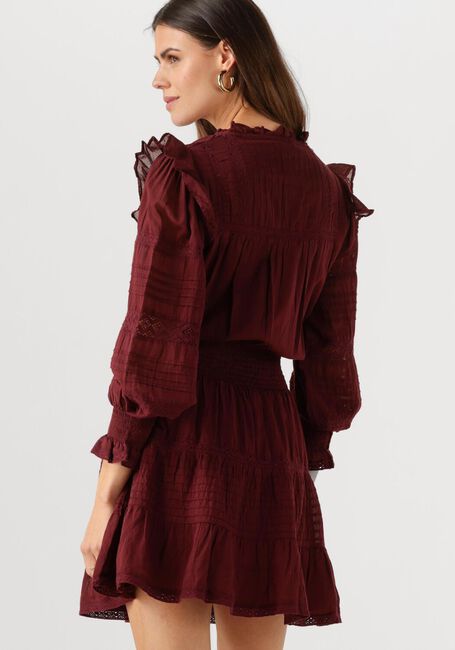 NEO NOIR Mini robe ARAN S VOILE DRESS Bordeaux - large
