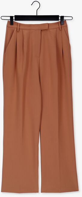 Bruine ANOTHER LABEL Pantalon MOORE PLEATED PANTS - large