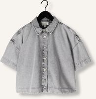 MY ESSENTIAL WARDROBE MALOMW143 BOXY SHORT SHIRT Blouses Gris clair MY ESSENTIAL WARDROBE MALOMW143 BOXY SHORT SHIRT Blouses Gris clair - medium