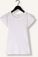 Witte SELECTED WOMEN T-shirt SLFCAMILA SS RUFFLE TEE Witte SELECTED WOMEN T-shirt SLFCAMILA SS RUFFLE TEE - medium