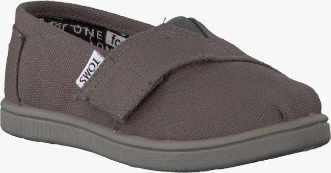 Taupe TOMS Slip-on sneakers CANVAS KIDS - large