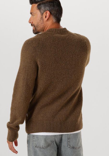LES DEUX Pull GILBERT CREWNECK KNIT en marron - large