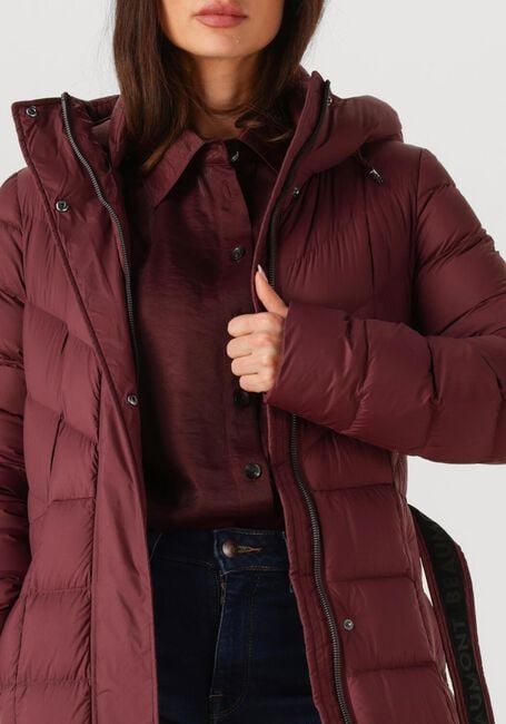 BEAUMONT Veste matelassé VALENTINA LONG COAT Bordeaux - large