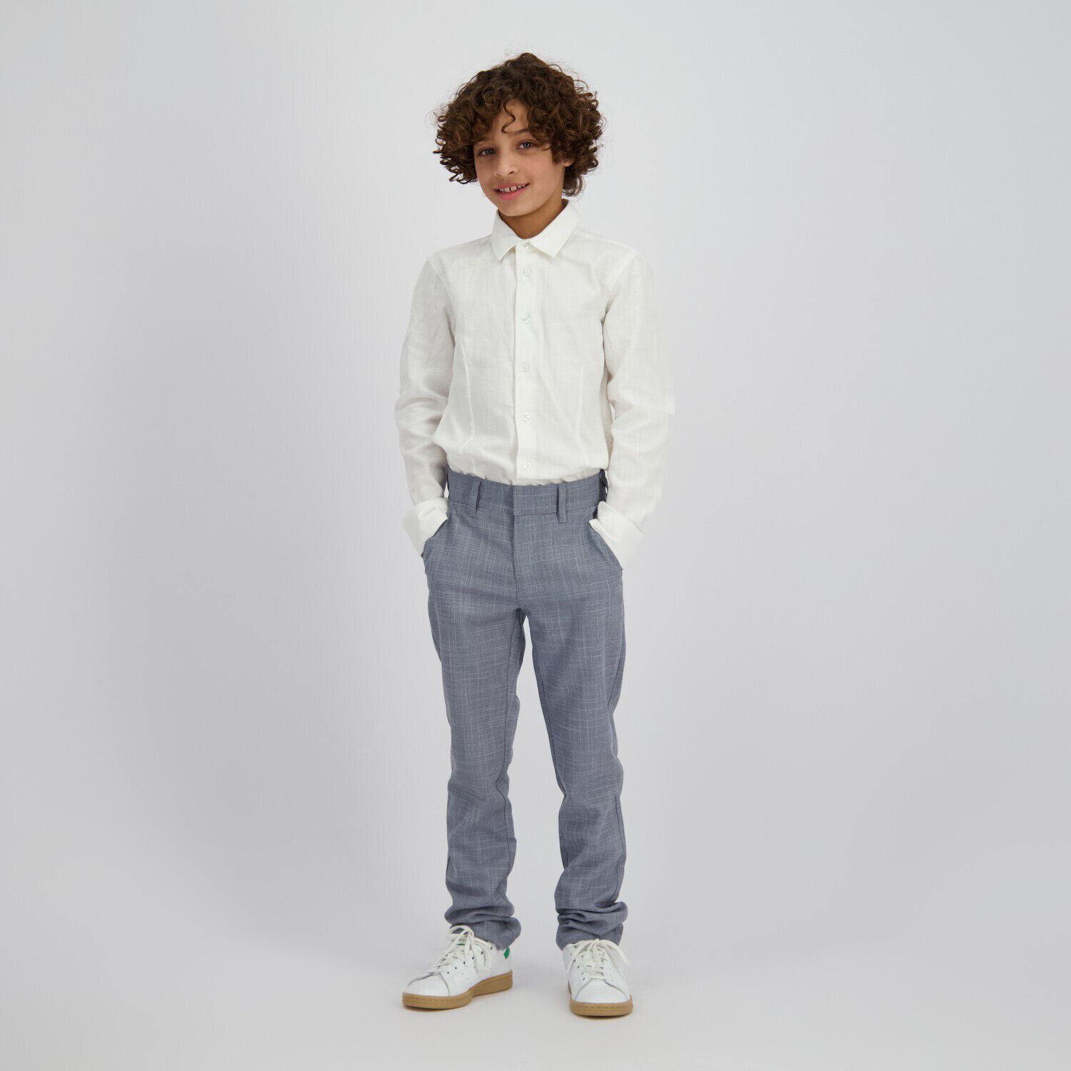 Witte VINGINO Klassieke hemden LUCIO - large