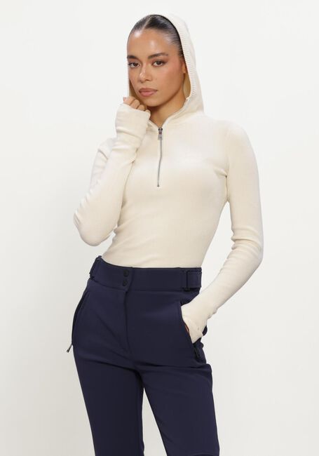 AIRFORCE Pulls de sport BALACLAVA ZIP PULLY Cr&egrave;me - large