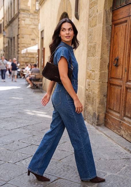 EST'SEVEN Combinaison HALEY JUMPSUIT DENIM en bleu - large