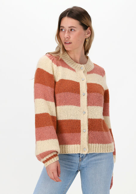 LOLLYS LAUNDRY Gilet PIPPA CARDIGAN en marron - large