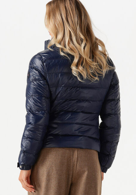 Blauwe TOMMY HILFIGER Gewatteerde jas LW DOWN FEMININE GLOSS JACKET - large