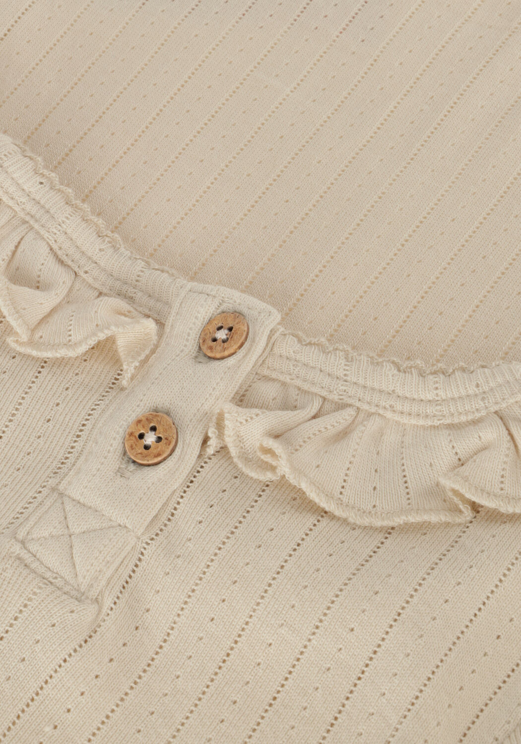 Beige LIL' ATELIER Tops & T-shirts NMFRACHEL NIS LS SLIM TOP LIL NOOS - large