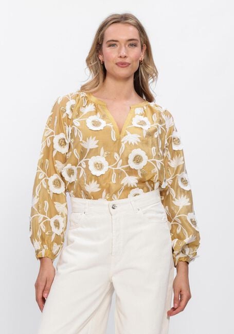 AAIKO ALANZA 3D TEN 518 Blouses en or - large