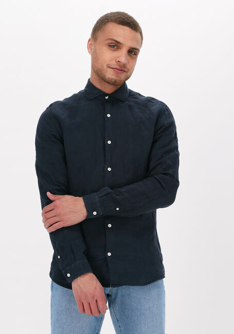 Donkerblauwe THE GOODPEOPLE Casual overhemd SOHO - large