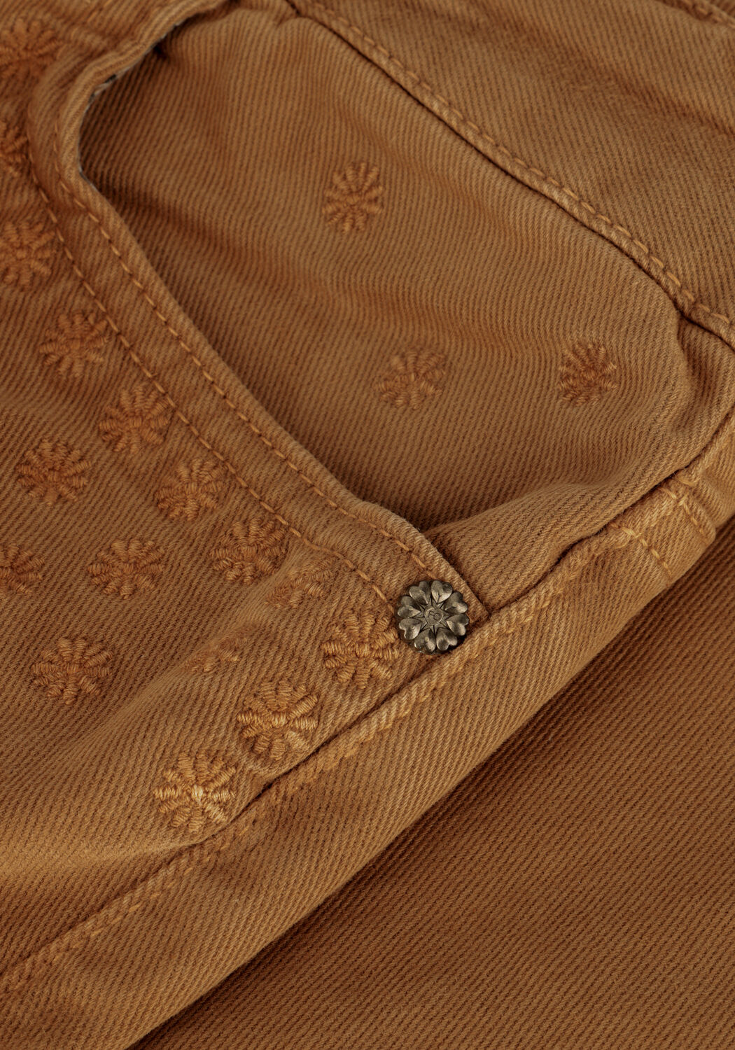 Bruine FABIENNE CHAPOT Wide jeans EVA WIDE LEG TROUSERS - large